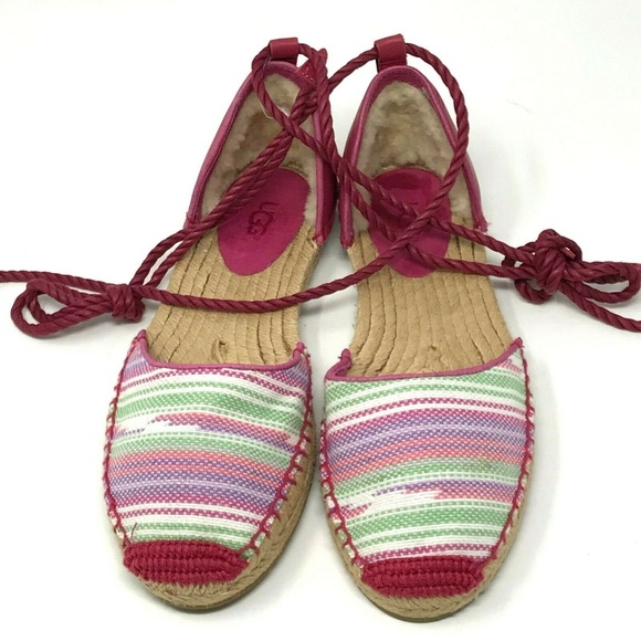 UGG Shoes - UGG Australia Libbi Shearling Espadrille SZ 7